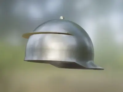 Ancient Rome Roman Helmet Pack Low-poly 3D model