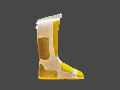 botte pair of boots Free 3D model