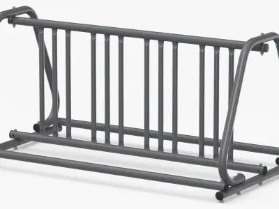 Bike Rack 04 3D model