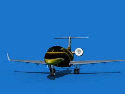 Embraer Praetor 600 V12 3D model