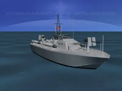 Patrol Torpedo Boat  3D model