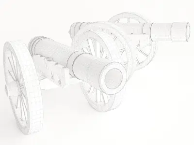 Cannon 02 02 3D model