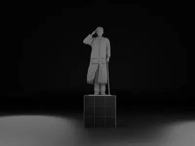 Jenderal Sudirman 3D model