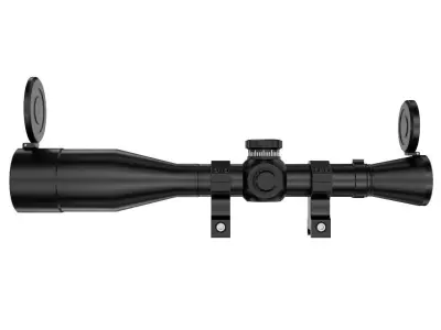 Riflescope 3D model