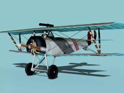 Nieuport 11 VHP V16 3D model