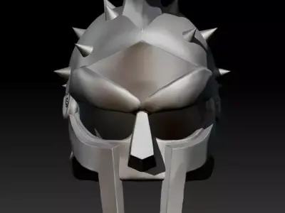 Gladiator Maximus helmet Free 3D model