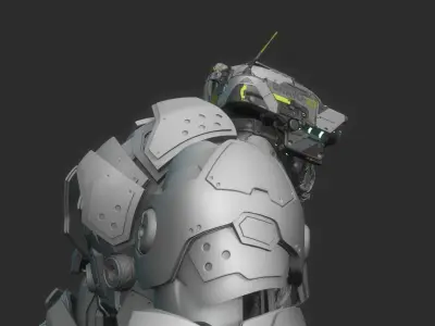 Robot Warrior 3D model