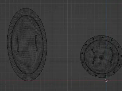 Shields 3D model