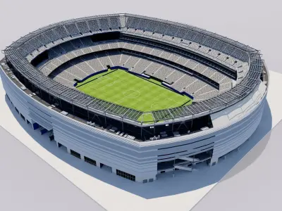 MetLife Stadium - New York - Jets Giants - USA 3D model