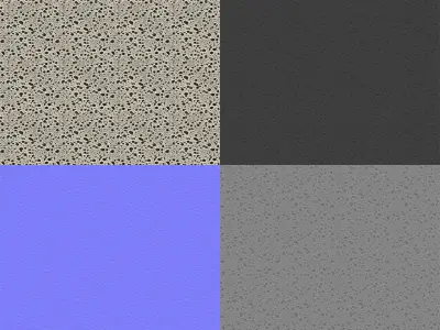 Biotubes pile of gravel 3D model