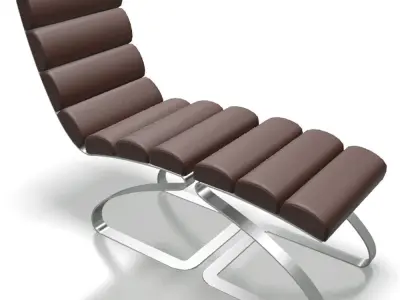 Chair-9 modern chaise lounge Free 3D model