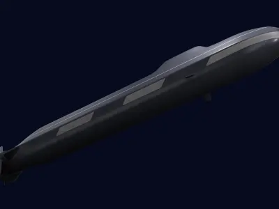 Arcturus SSBN 3D model