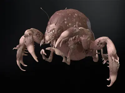 LandBug4 A1 Low-poly 3D model