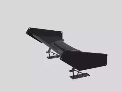 Spoiler clavo auto 3D model