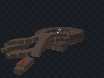 Dragons Dogma Hydra Minecraft Model 3D model