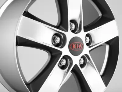 Kia Ceed Rims collection 3D model