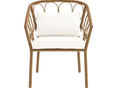 Patio Bistro Set Chair 3D model