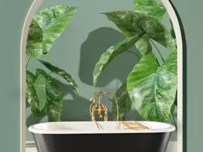 Luxury Bathtub for Bathrooms and Hotels 3D model