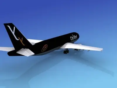 Airbus A300 City Bird 3D model