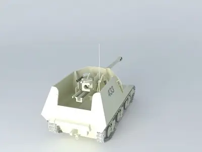 SdKfz 135 Marder I 3D model