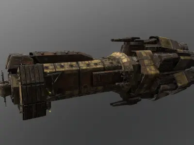 47Truman Class 3D model