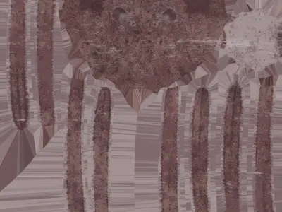  giant pacific octopus Low-poly 3D model