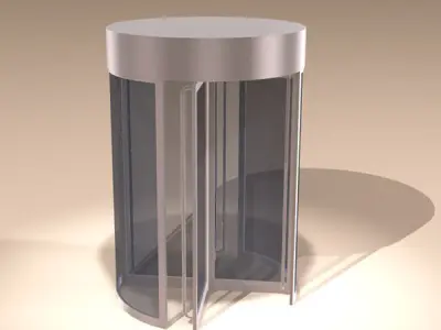 Revolving door 3D model