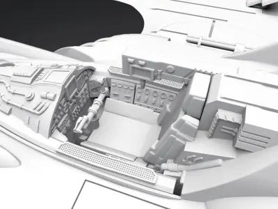 Batwing Scale model 3D print model