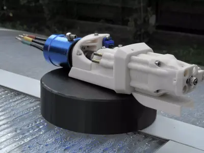 M-Jet 30 - 3D Printable Jet Drive for RC Boats 3D print model