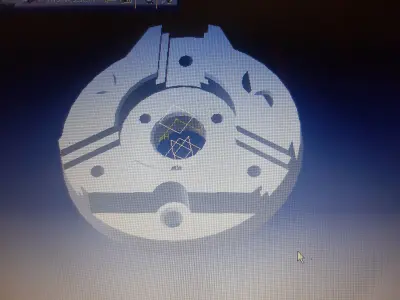 3d industrial component 3D model