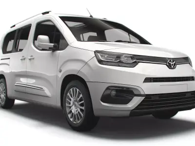 Toyota ProAce City Verso XL 2022 3D model