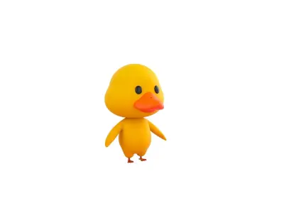 Character212 Duck 3D model