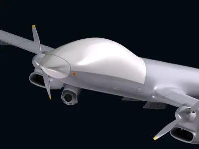 Sirius UCAV 3D model