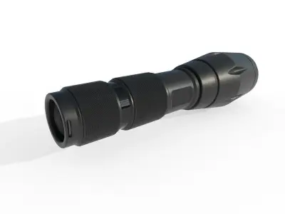 Flashlight M1 Low-poly 3D model