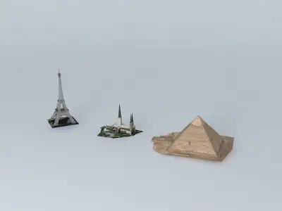 building sizes part 1 Free 3D model