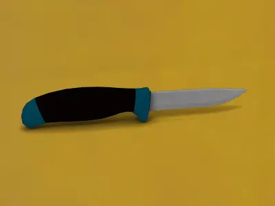 Knife Free Asset Free low-poly 3D model