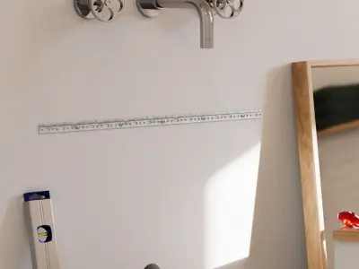 Hanging rail 3D model