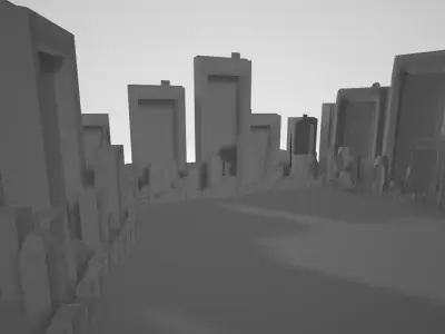 buliding Free 3D model