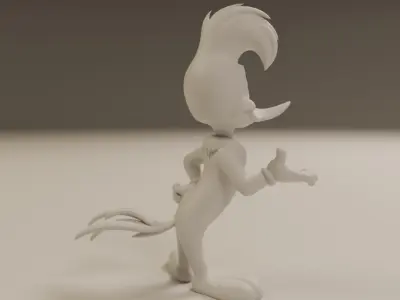 Woody Woodpecker 3D print model