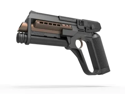 SFX Foosh Gun from the movie The Sixth Day 2000 3D model