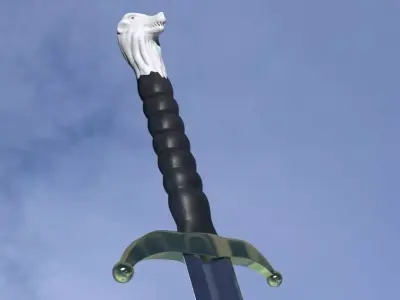 Game of Thrones-LongClaw-Jon Snow Sword Free 3D model