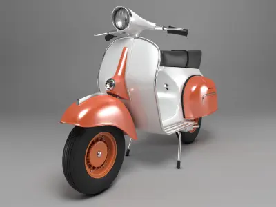 Vespa 150 1960 Scooter 3D model