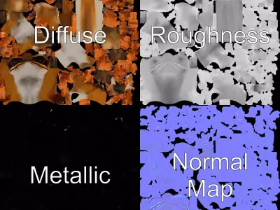 Feathered Dinosaur model pack Low-poly 3D model