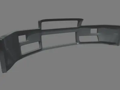 Front Bumper Nissan Skyline Custom Low-poly 3D model