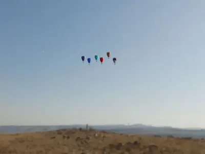 Hot Air Baloons Pack OF 6 Low-poly 3D model