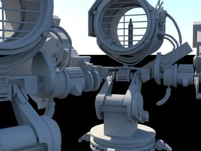 DETAILED PROP AUTODEK MAYA 2019 Low-poly 3D model