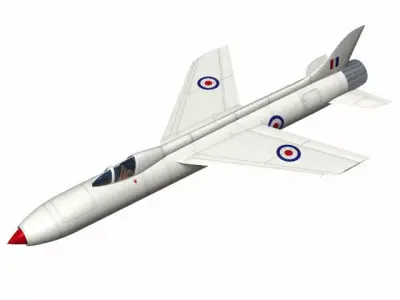 Supermarine type553 3D model