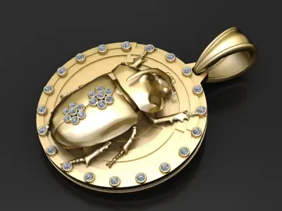  Creative Steampunk PENDANT 3D print model