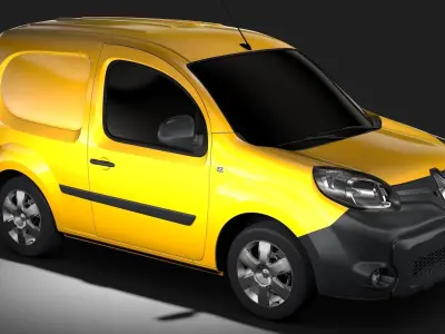 Renault Kangoo Van 2017 L1 2017 3D model