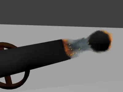 canon assassin creed pirat 3D model